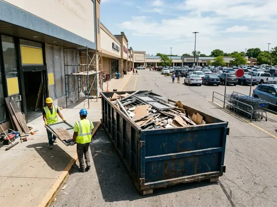 retail-store-renovation-debris-003 — frequently asked questions, Roll-off Dumpster Rentals in Orange Cove, CA